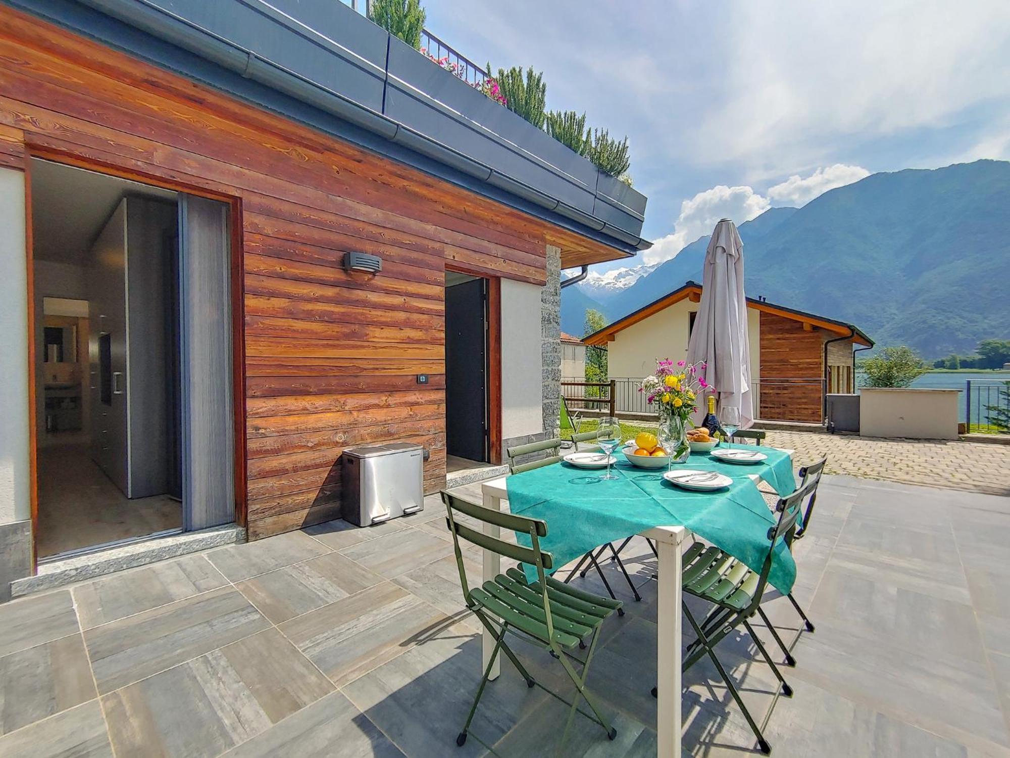Dascio Emotion Ferienwohnung Mit Terrasse Am See Exterior photo