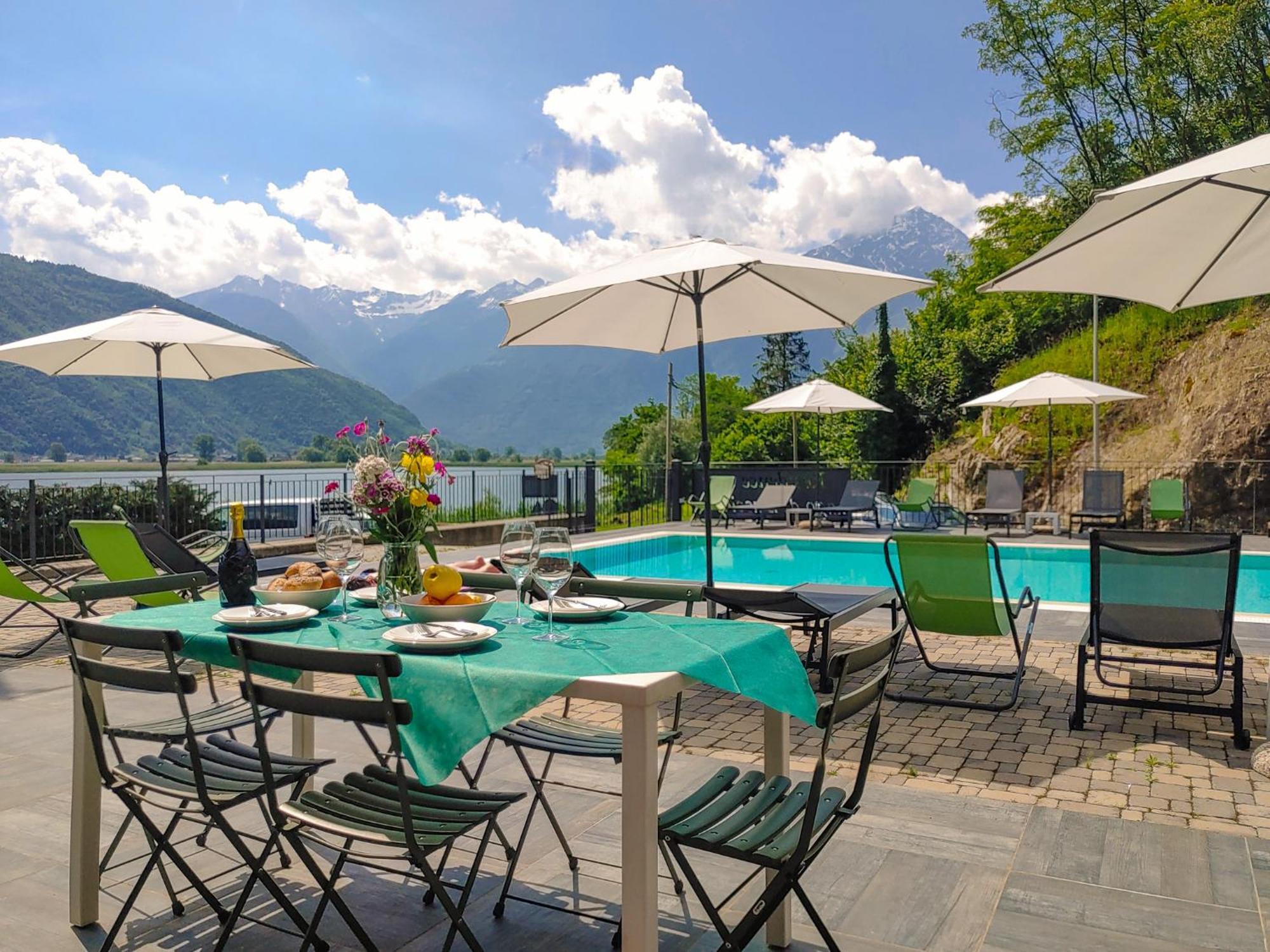 Dascio Emotion Ferienwohnung Mit Terrasse Am See Exterior photo